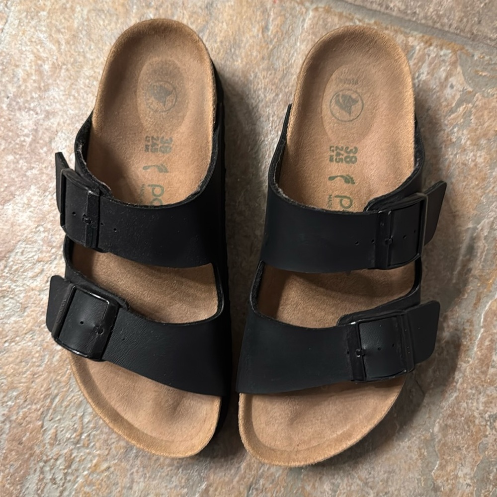Papillio (by Birkenstock) Black Sandals with Adjustable Straps